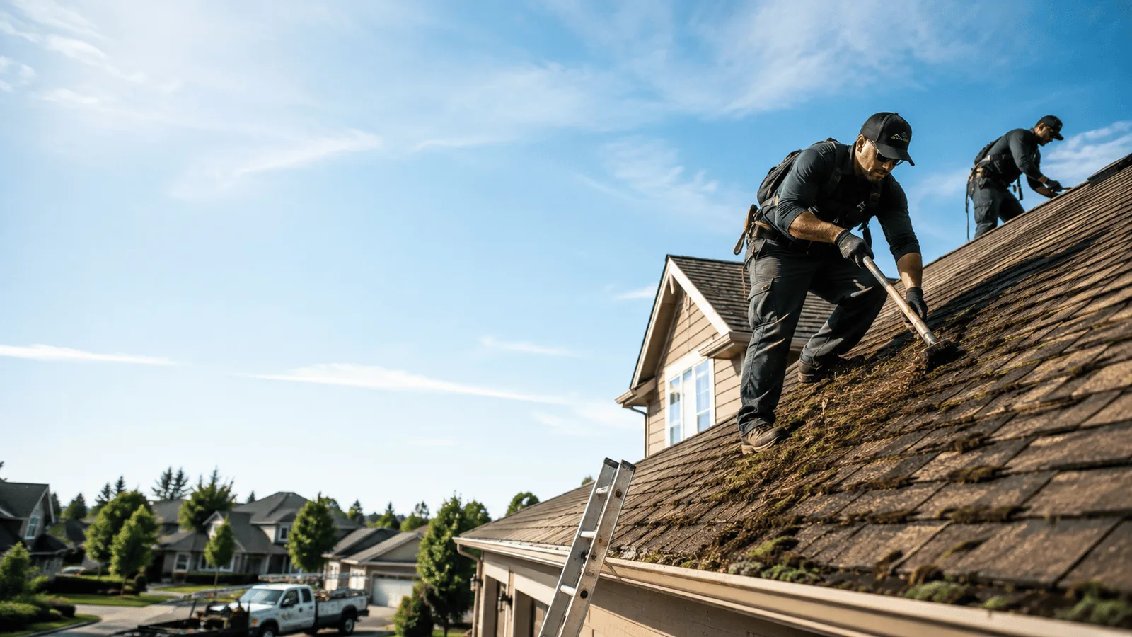 Roof Moss Removal in Roark, KY near me